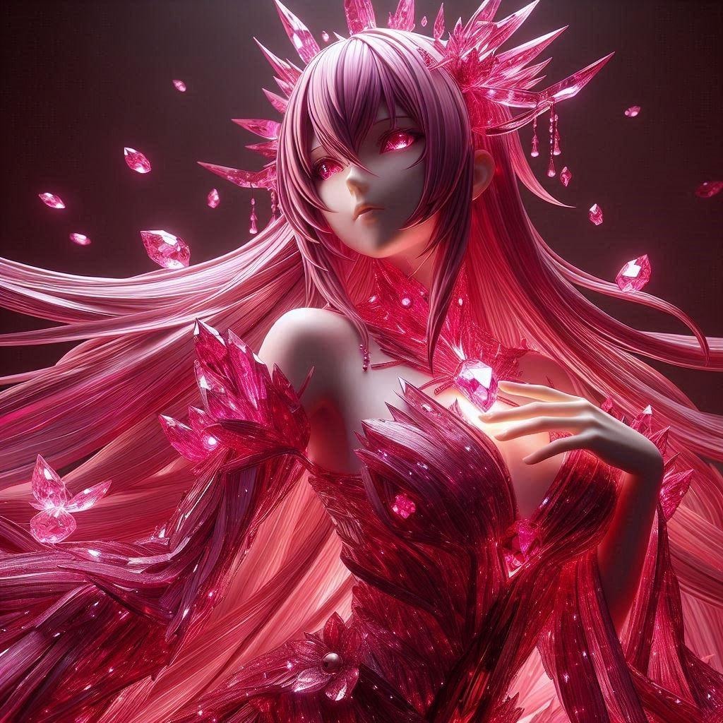 宝石アート Rubyの歌姫