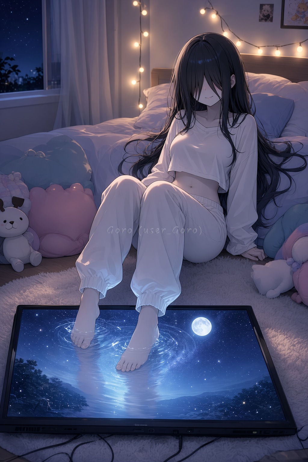 うちの貞ちゃんの納涼