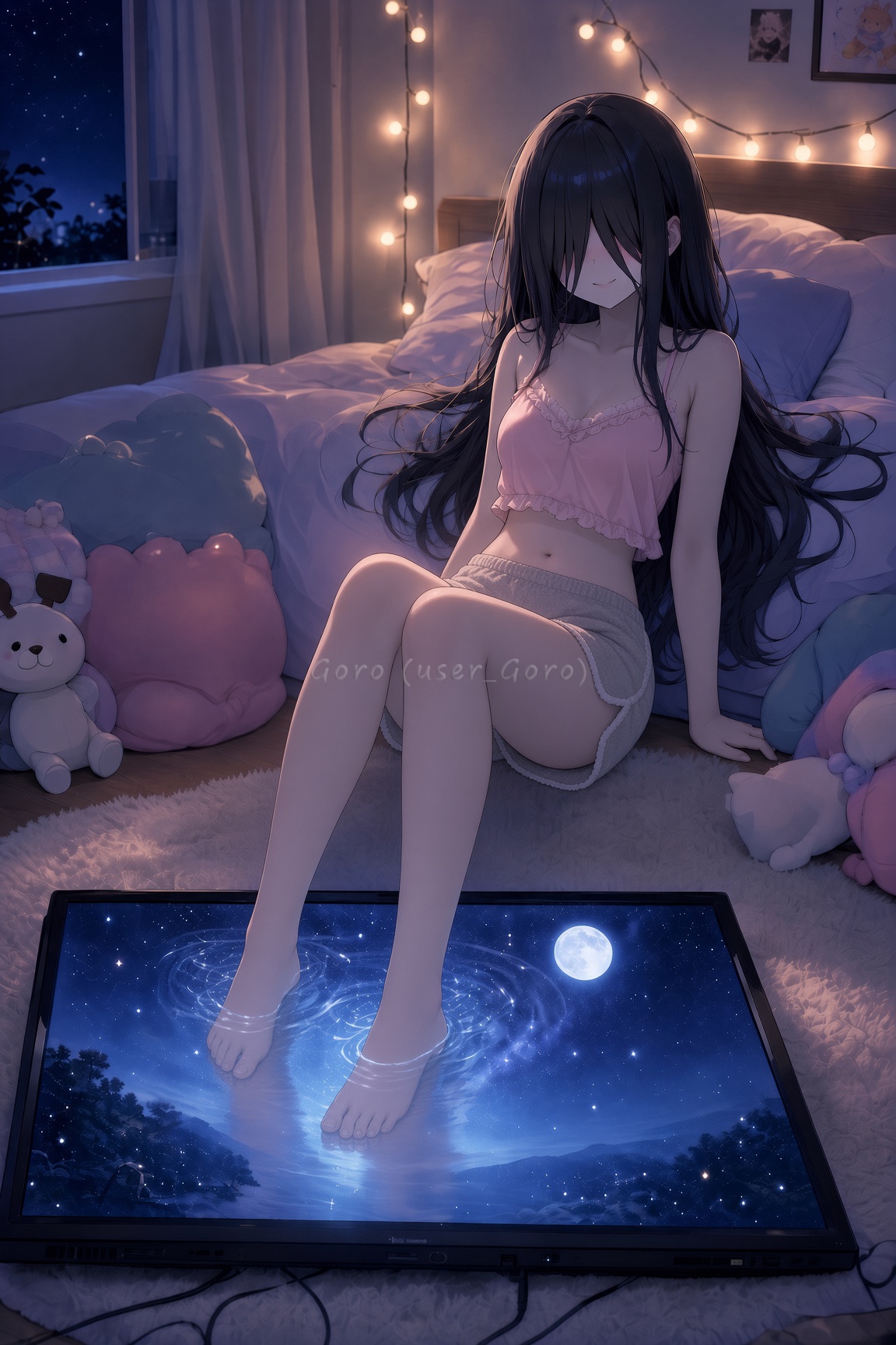 うちの貞ちゃんの納涼 | の人気AIイラスト・グラビア