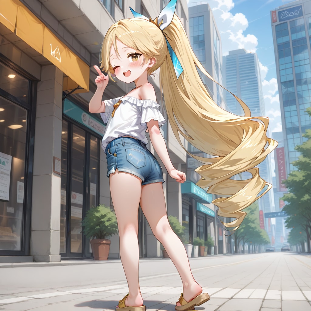 大会も終わったから夏休みだけデビュー！！