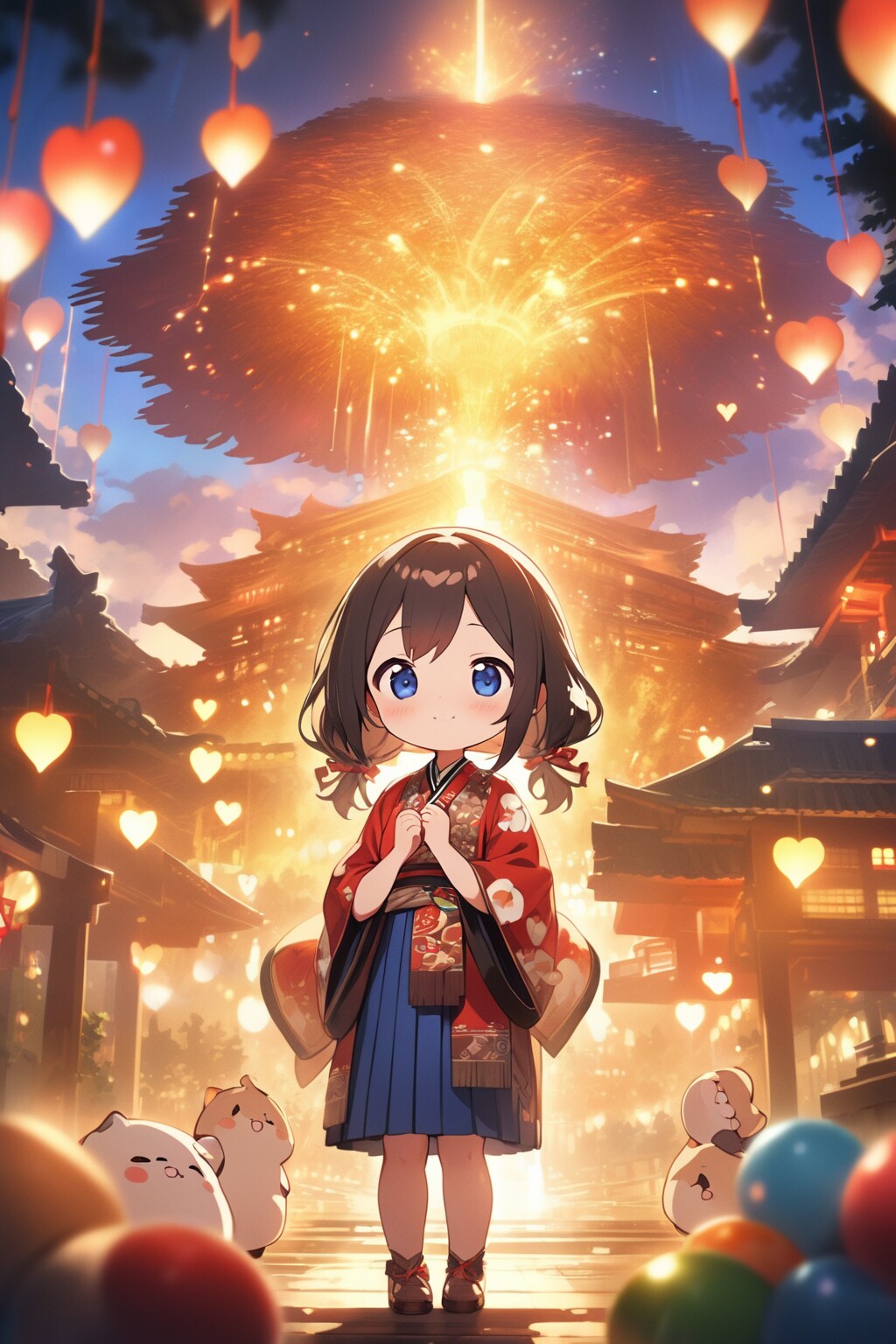 発光する大樹。