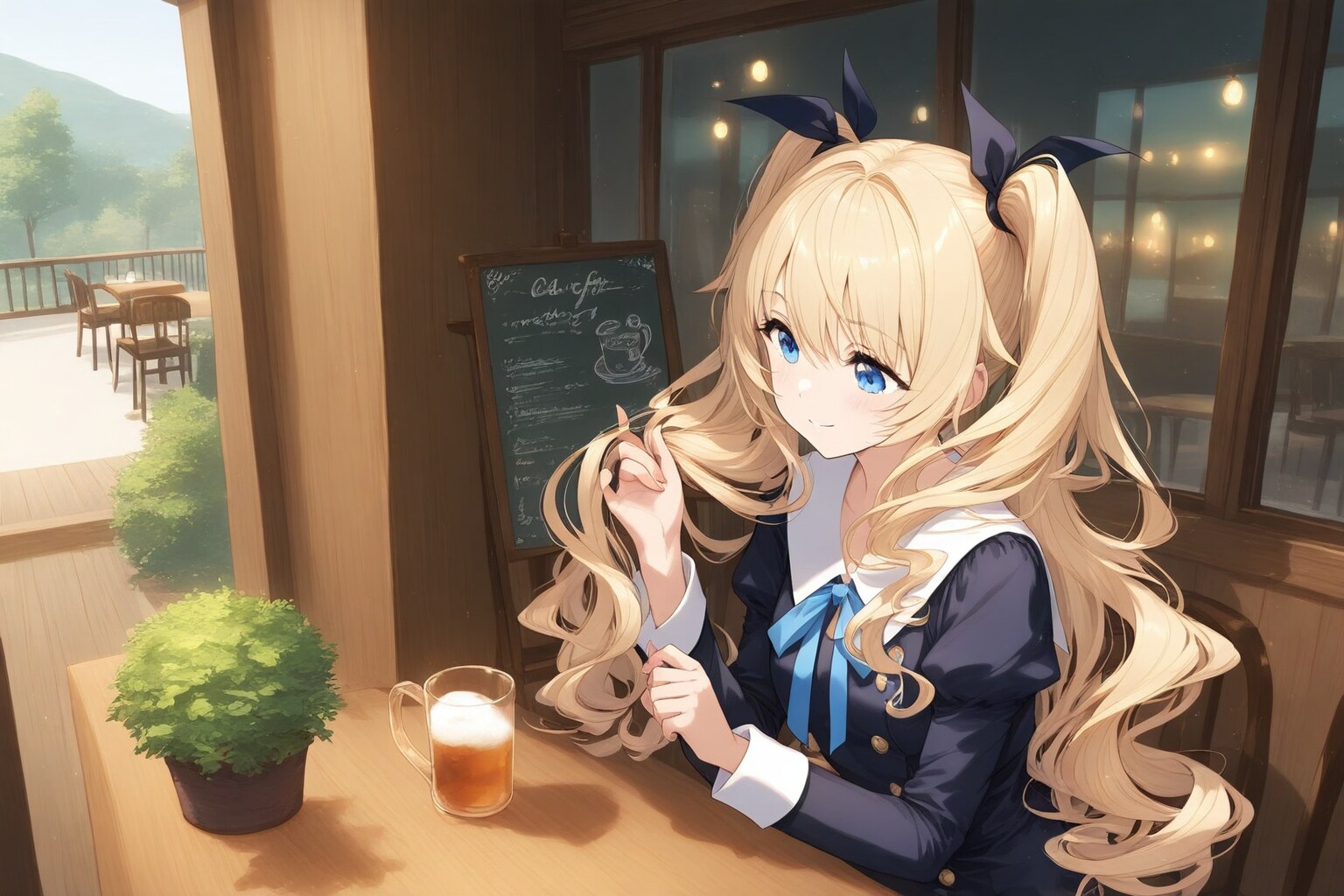 喫茶店 | の人気AIイラスト・グラビア