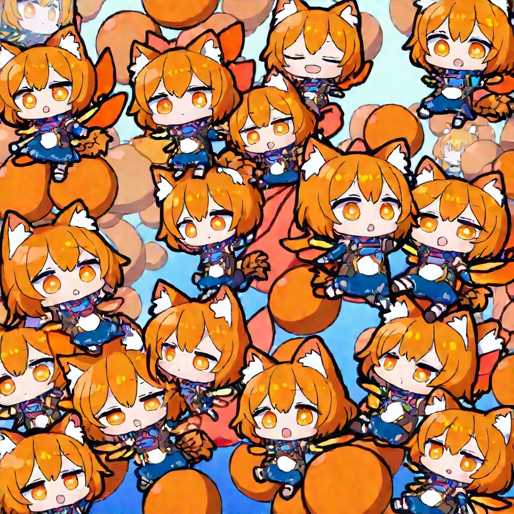 わちゃわちゃ空を飛ぶ | の人気AIイラスト・グラビア