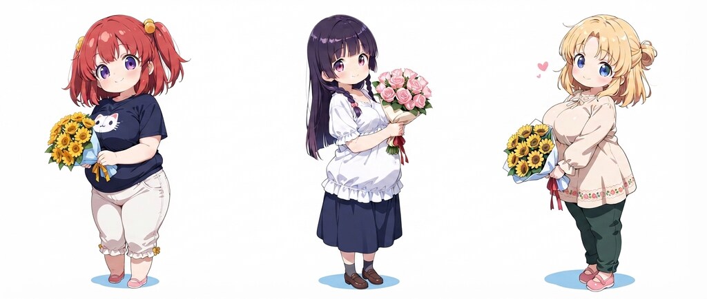花束持って集合？3