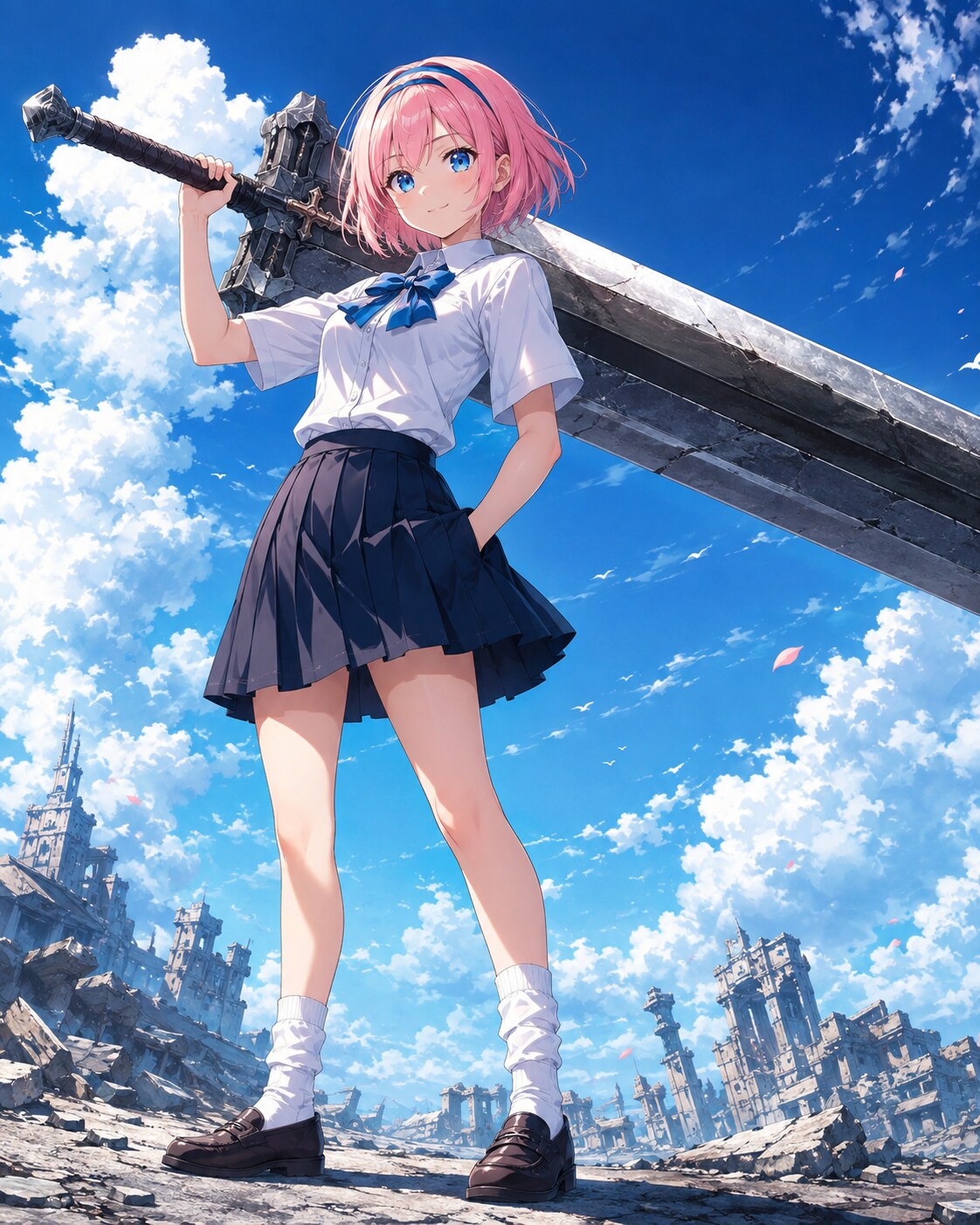 クラウド中島さん | の人気AIイラスト・グラビア