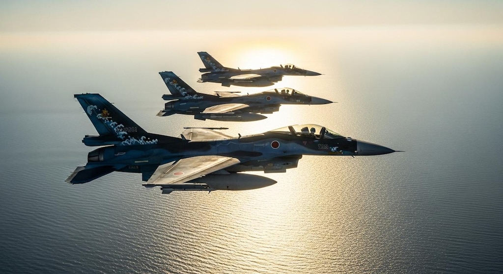 航空自衛隊　Ｆ２戦闘機