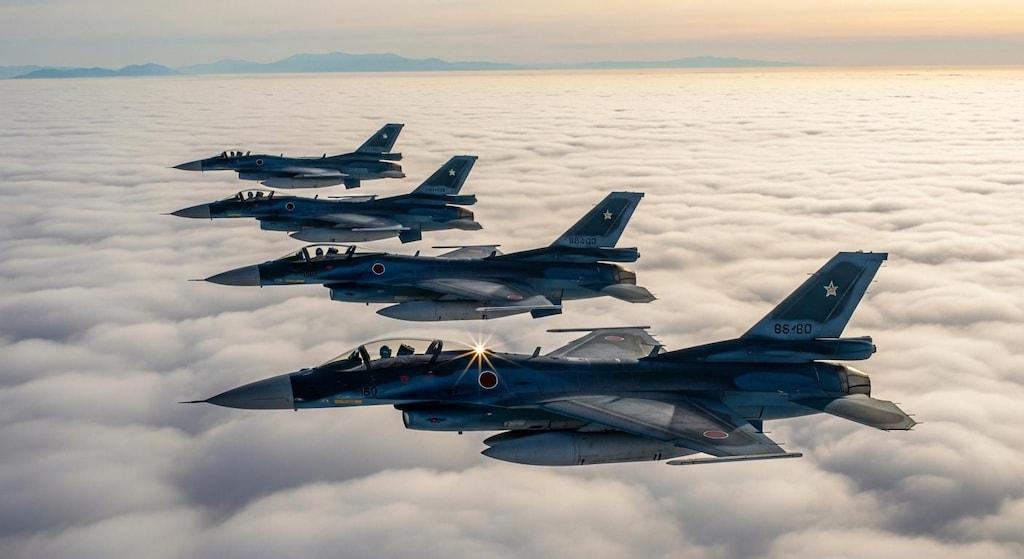 航空自衛隊　Ｆ２戦闘機