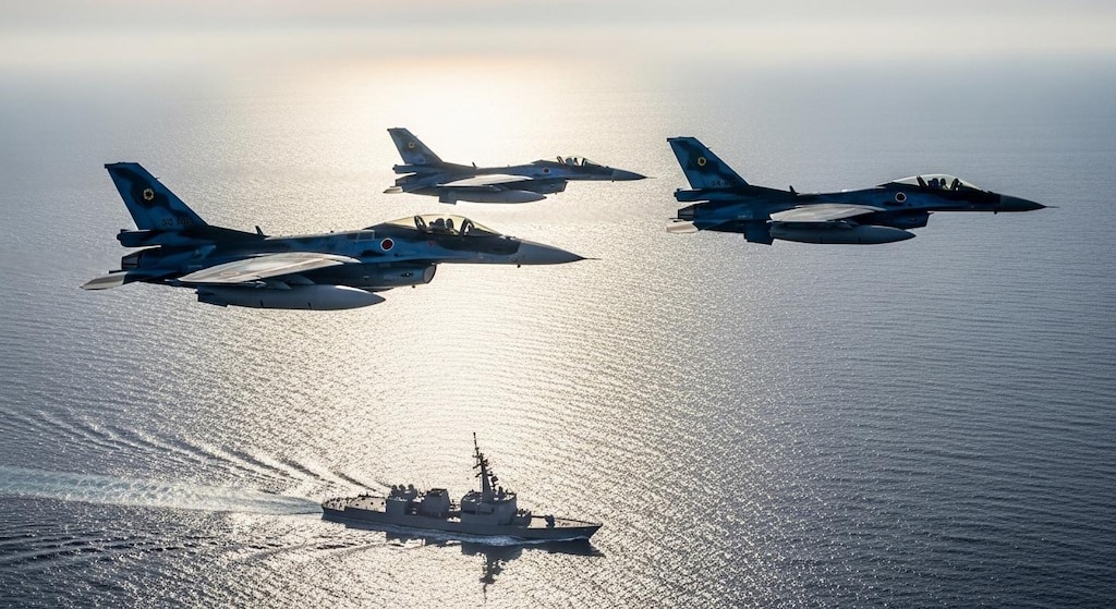 航空自衛隊　Ｆ２戦闘機