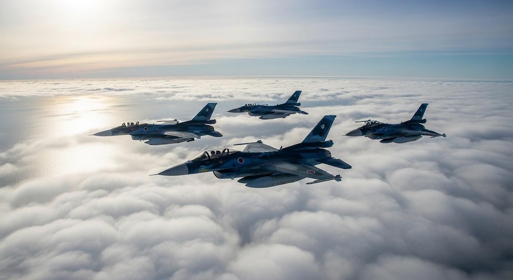 航空自衛隊　Ｆ２戦闘機