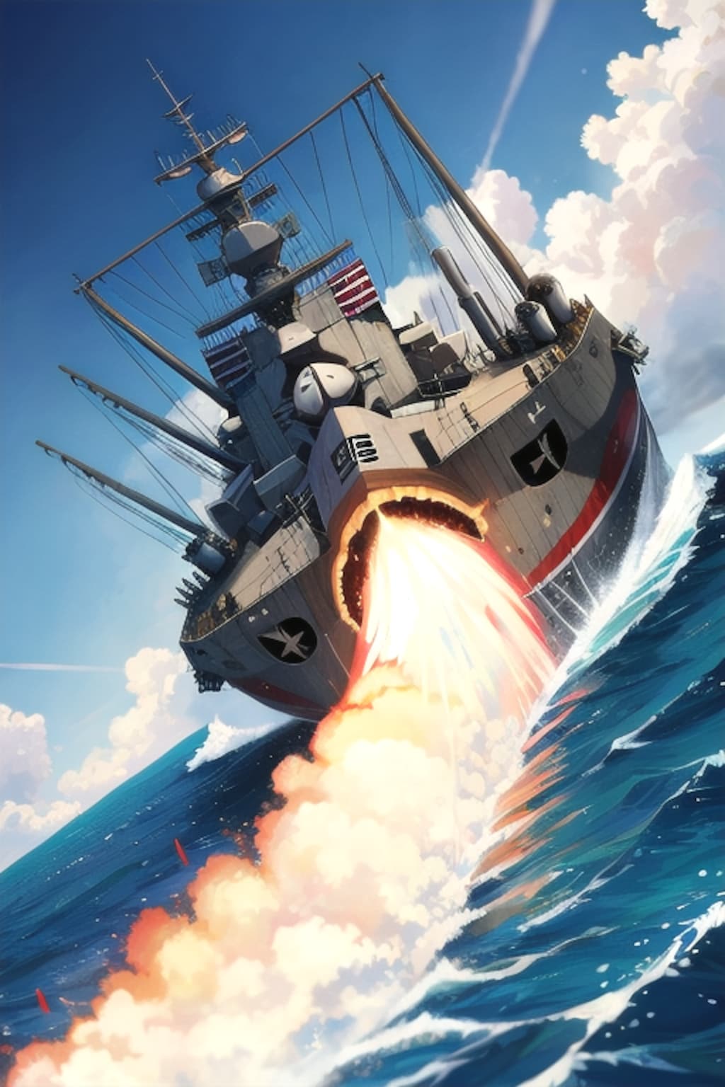 神風、米艦隊撃滅