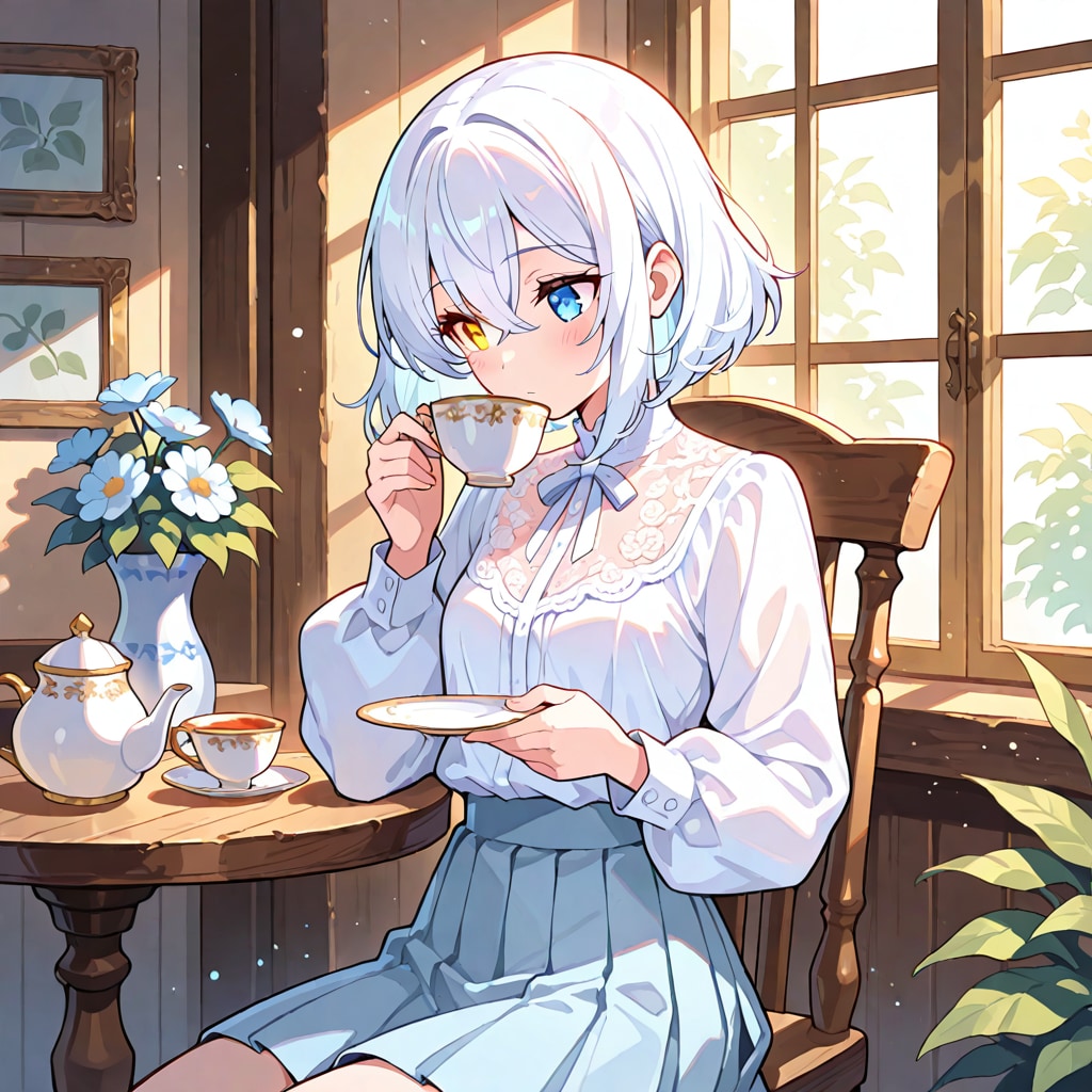 ティータイム | の人気AIイラスト・グラビア