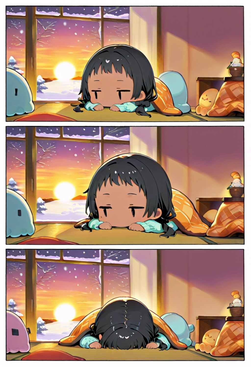 日曜日が…終わる…。