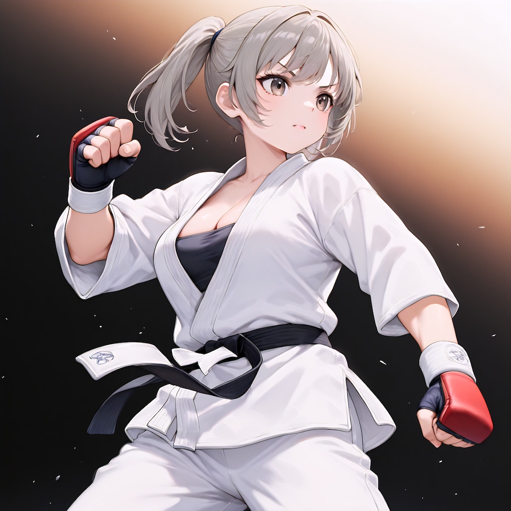 感謝の！正拳突き！！