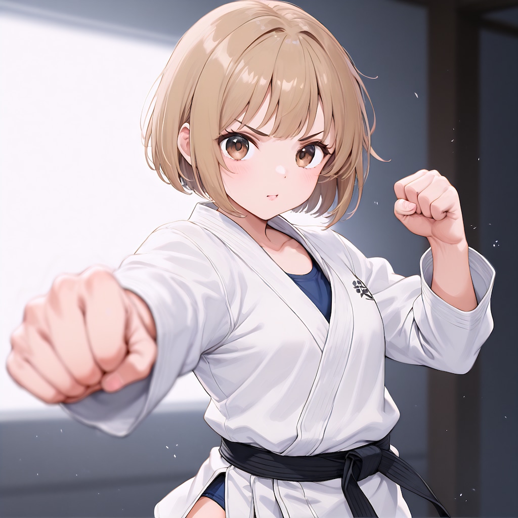 感謝の！正拳突き！！