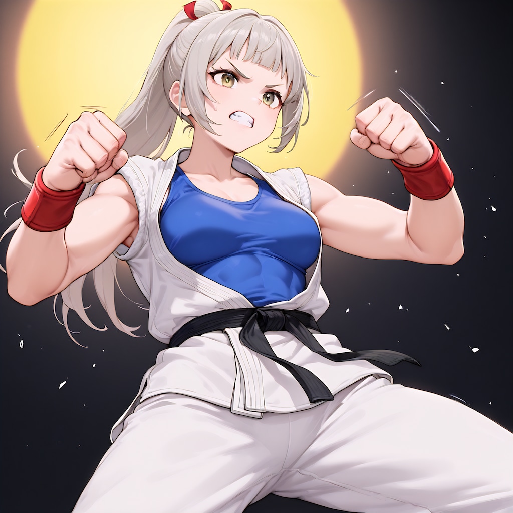 感謝の！正拳突き！！