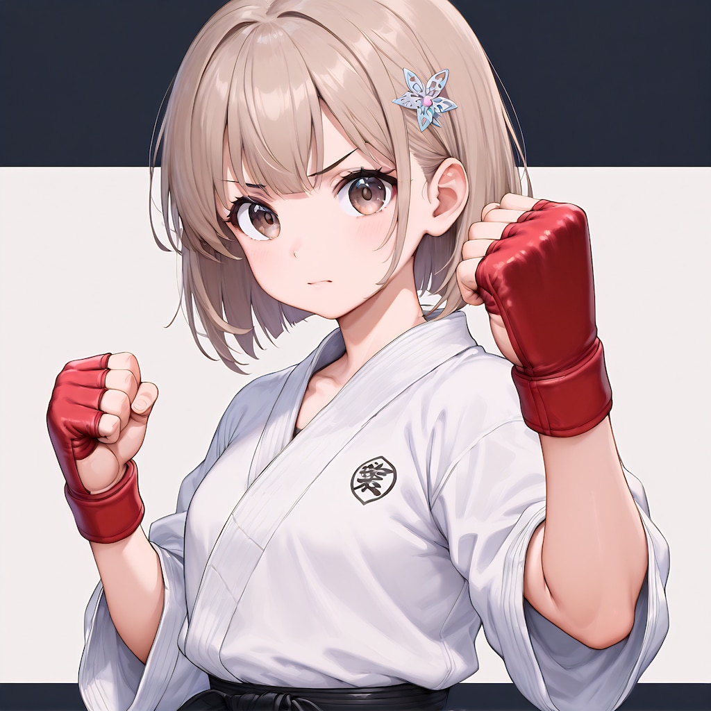 感謝の！正拳突き！！