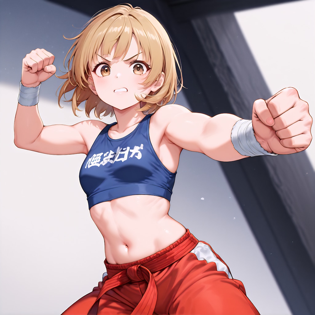 感謝の！正拳突き！！