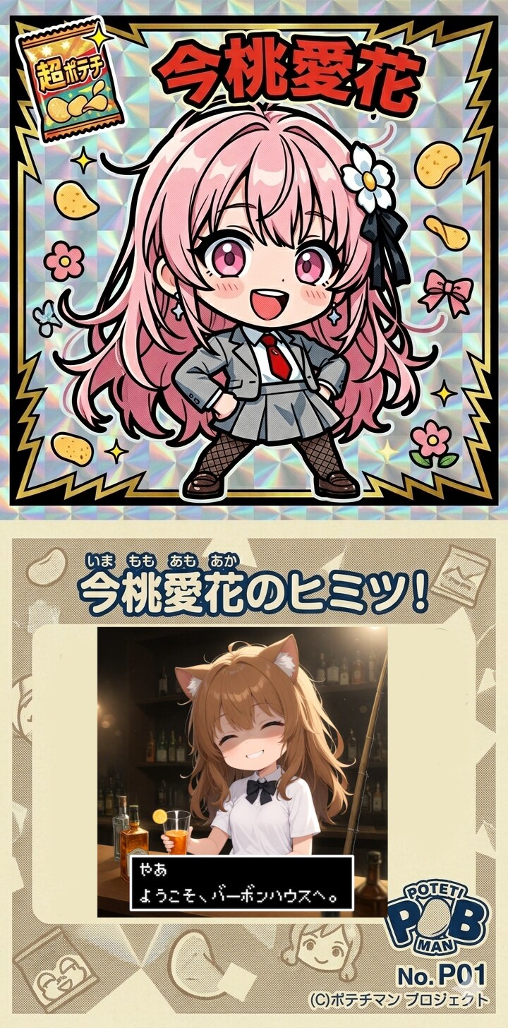 シール風（裏面あり） | の人気AIイラスト・グラビア