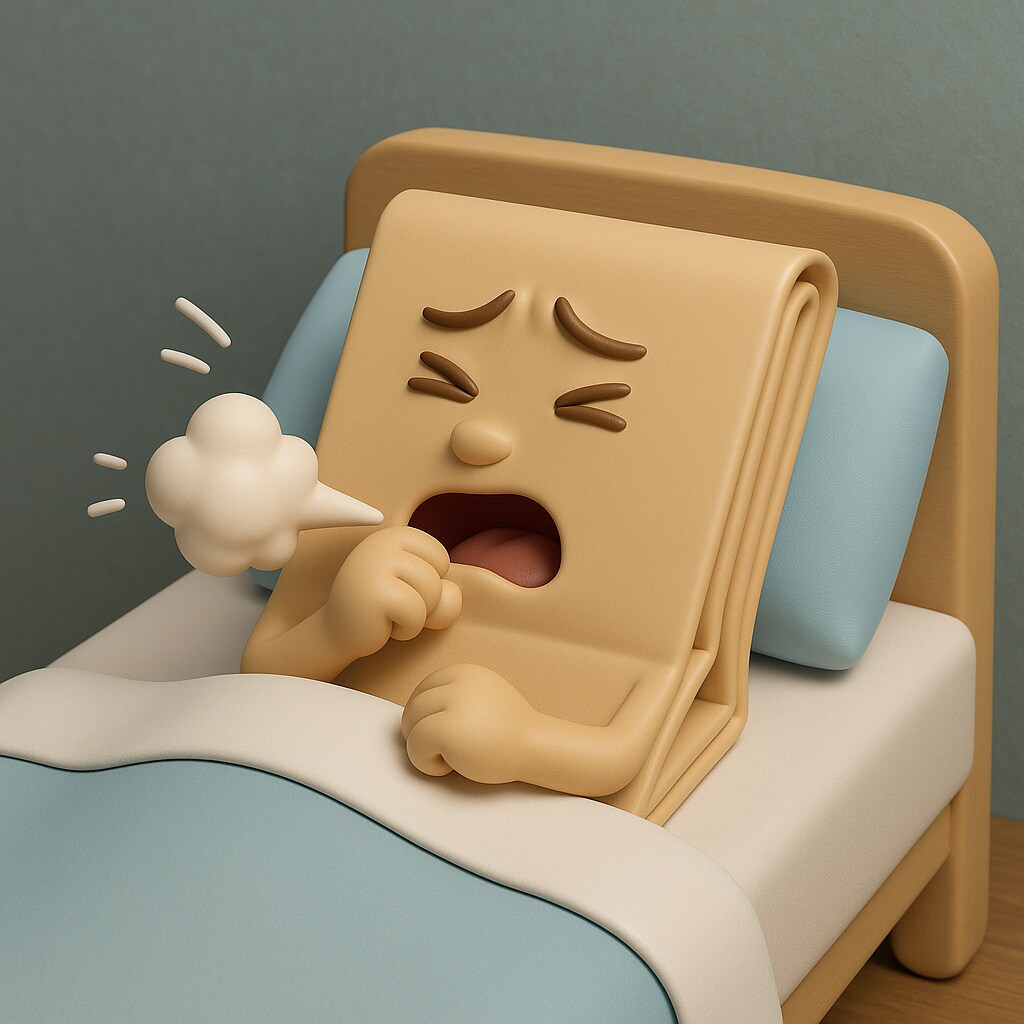 咳が止まらなくてねぇ