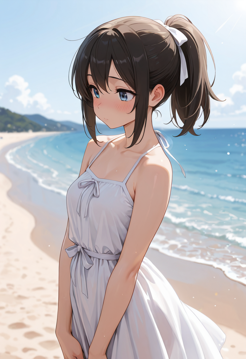 波打ち際の告白