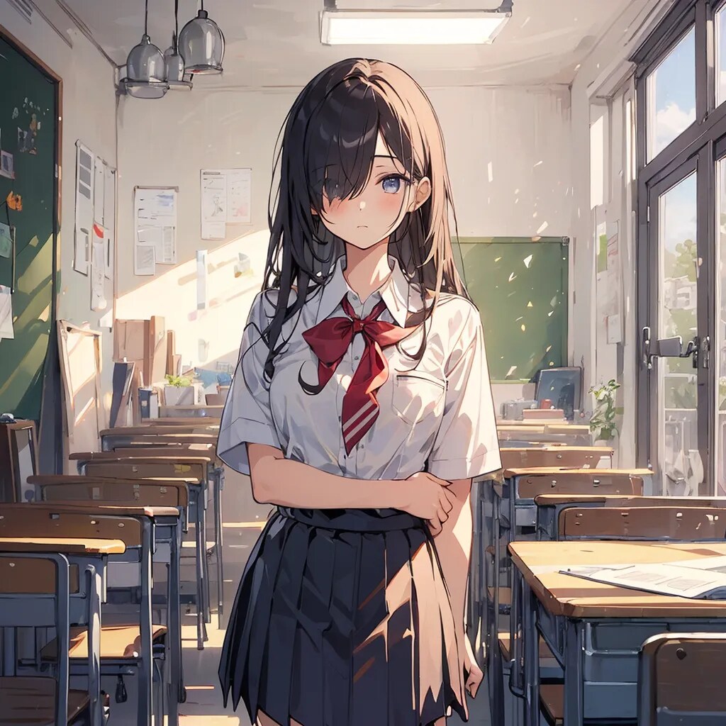 目隠れ女子2＆3