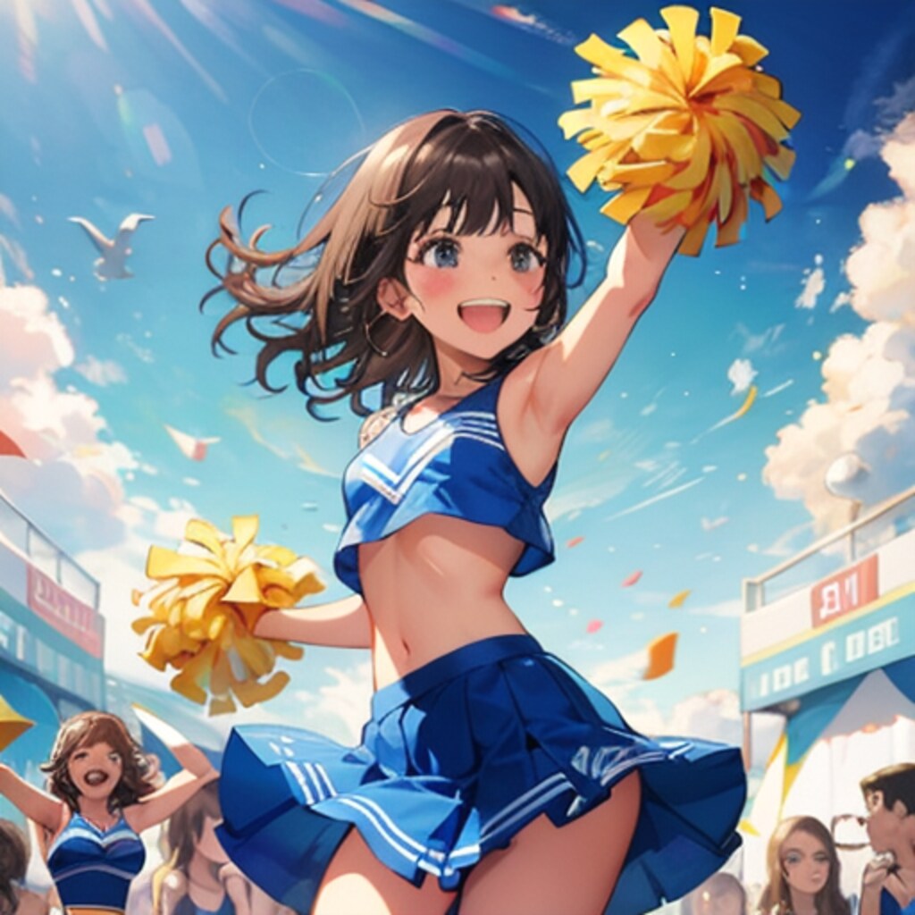 踊るチアリーダー250714