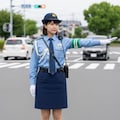 婦警さんの一日　パトカー巡回＆交通整理 5枚目