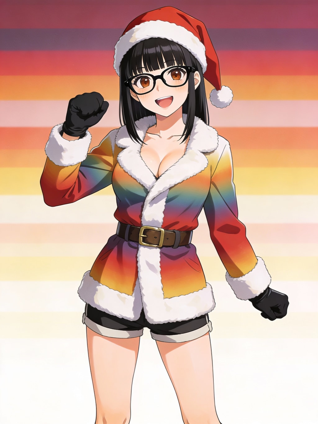 【縞柄】オンブレ