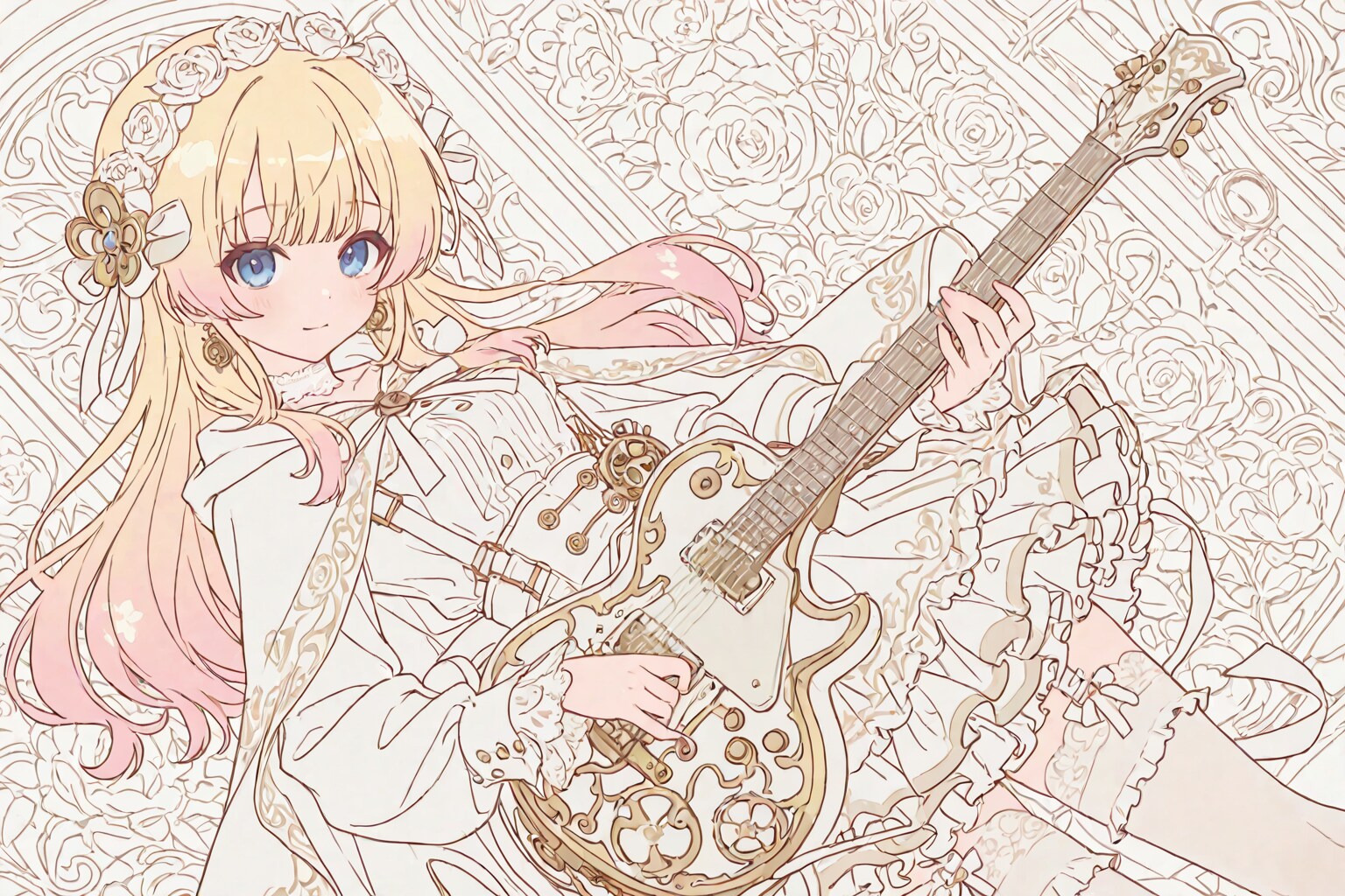 ギター少女 | の人気AIイラスト・グラビア