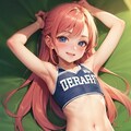 パンチラ💗チア 4枚目