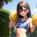 パンチラ💗チア 3枚目