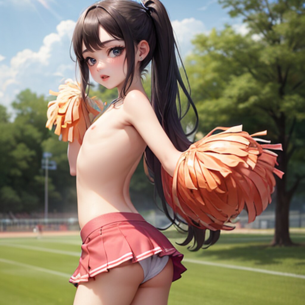 パンチラ💗チア