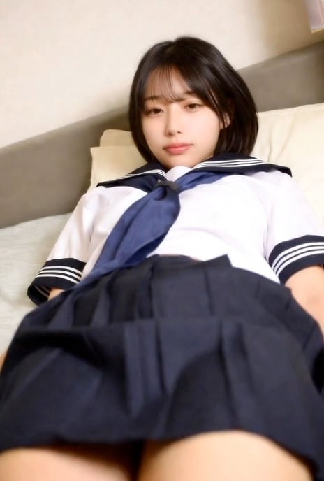 JKおっぱい見せ