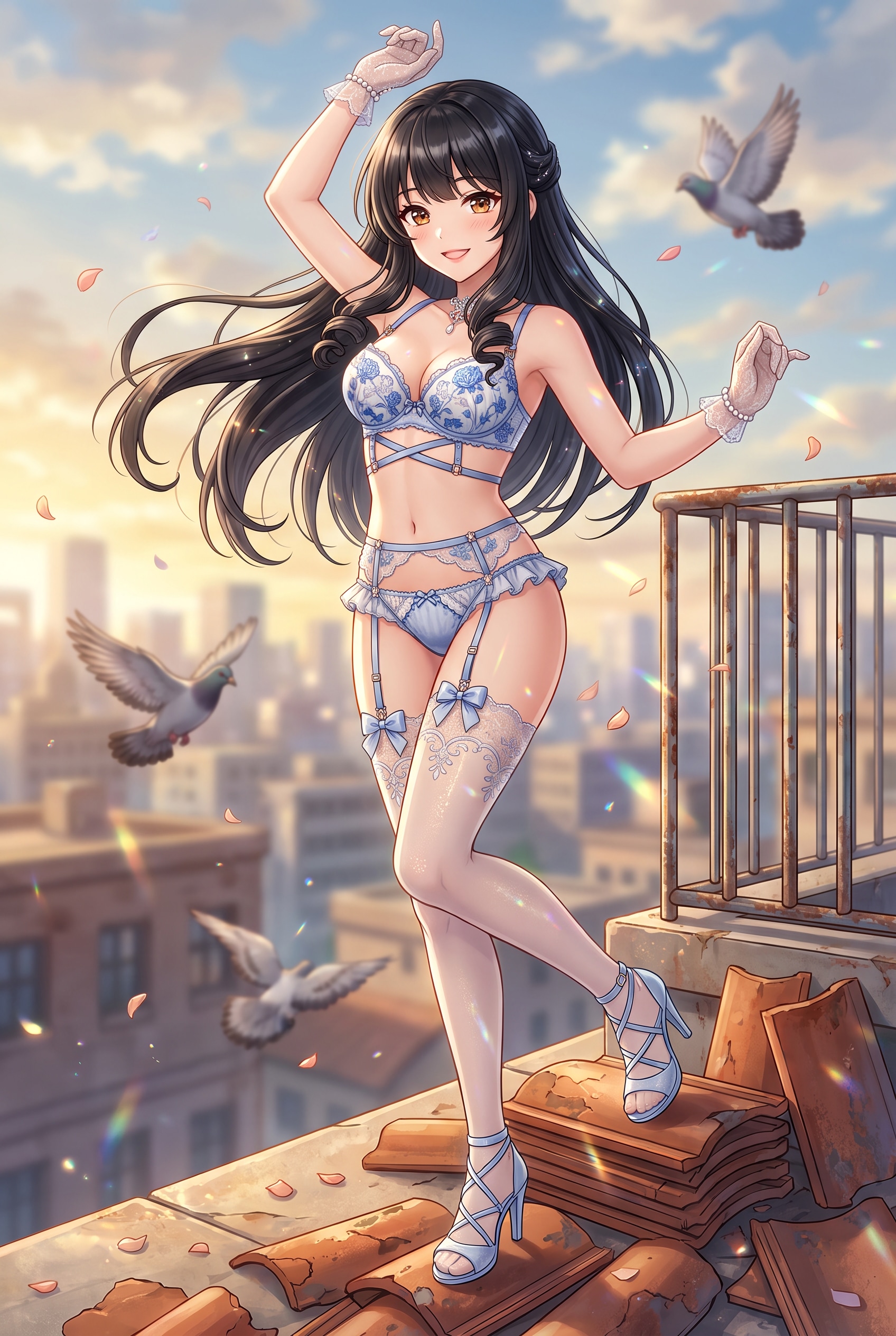 風舞花影