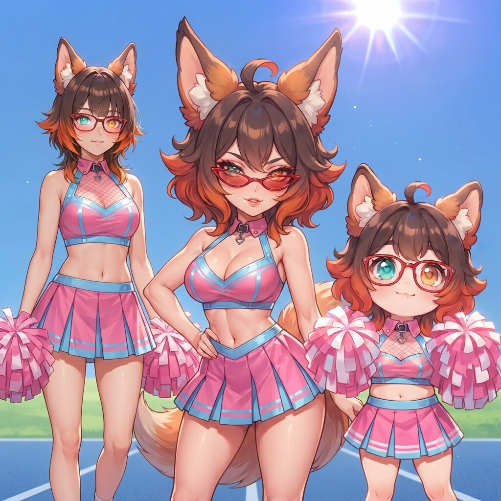 わたしとちびキャラ