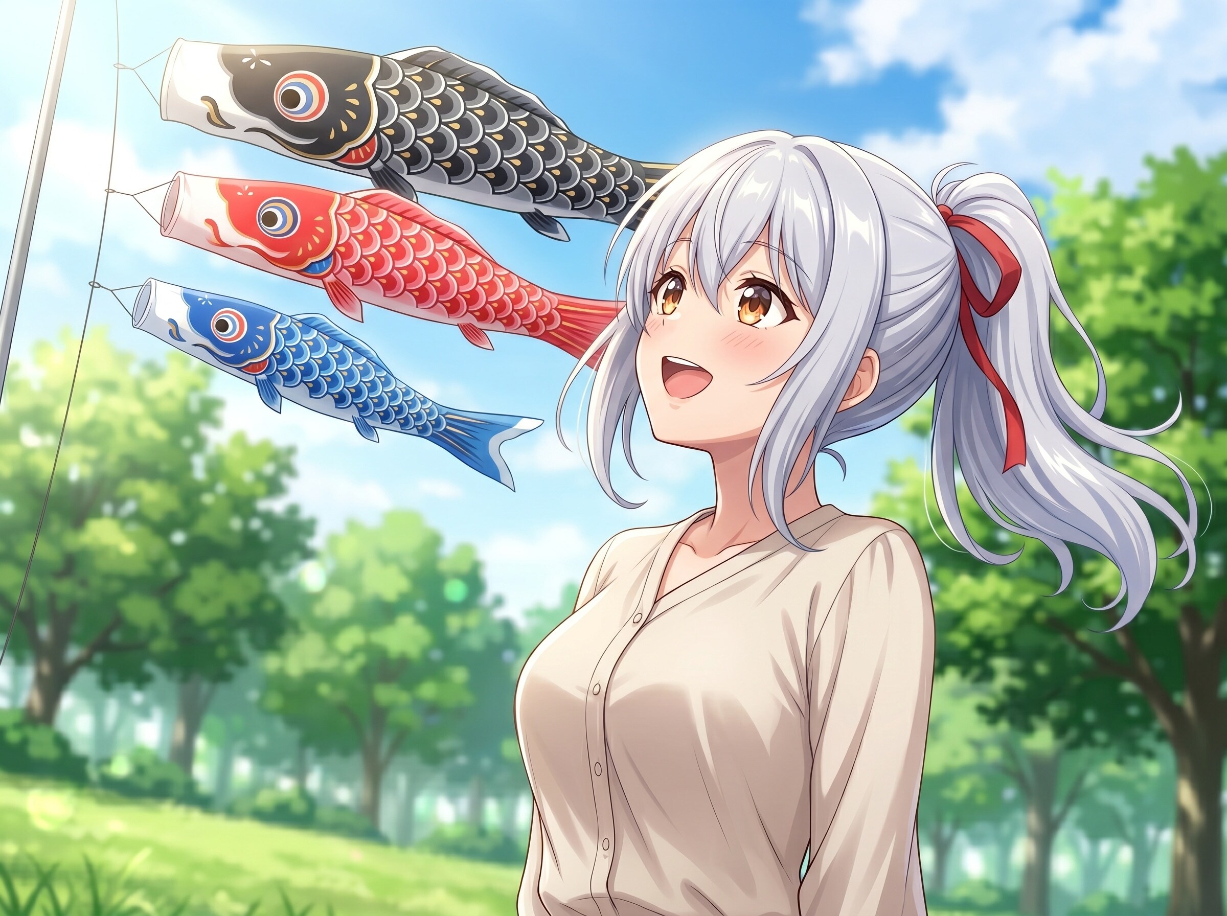 エル「こどもの日っ！」