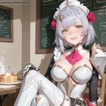 ノエルxヒルチャール/133P/Noelle x Hilichurls/诺艾尔x丘丘人 5枚目