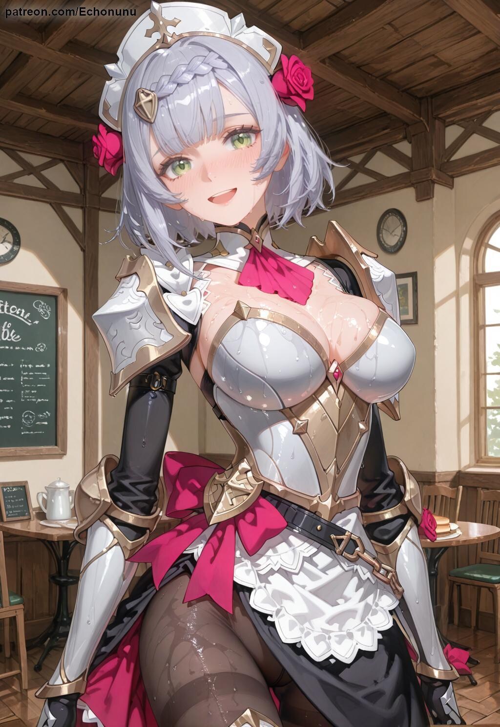 ノエルxヒルチャール/133P/Noelle x Hilichurls/诺艾尔x丘丘人