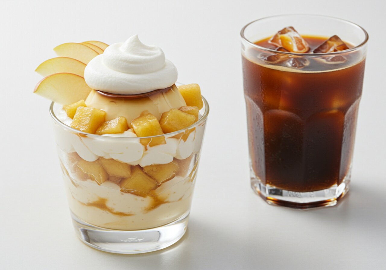 デザートの林檎パフェ | の人気AIイラスト・グラビア