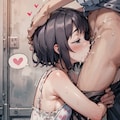 抱きつきフェラ 2枚目