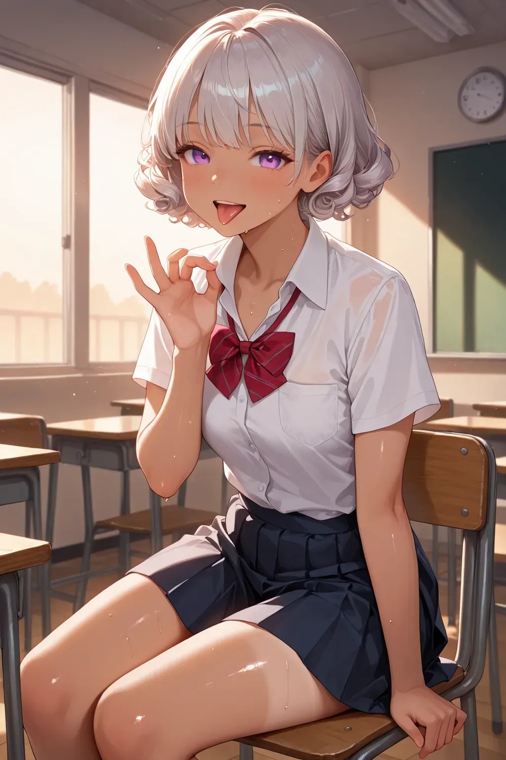 ギャル先輩(制服バージョン)
