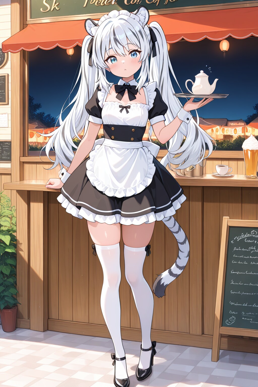 It looks strange, on one side it's daytime and on the other it's nighttime ☺️