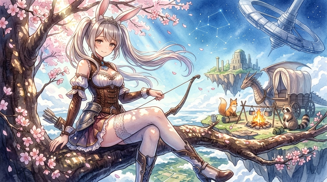 銀ツイぴょん。キャンプ | の人気AIイラスト・グラビア