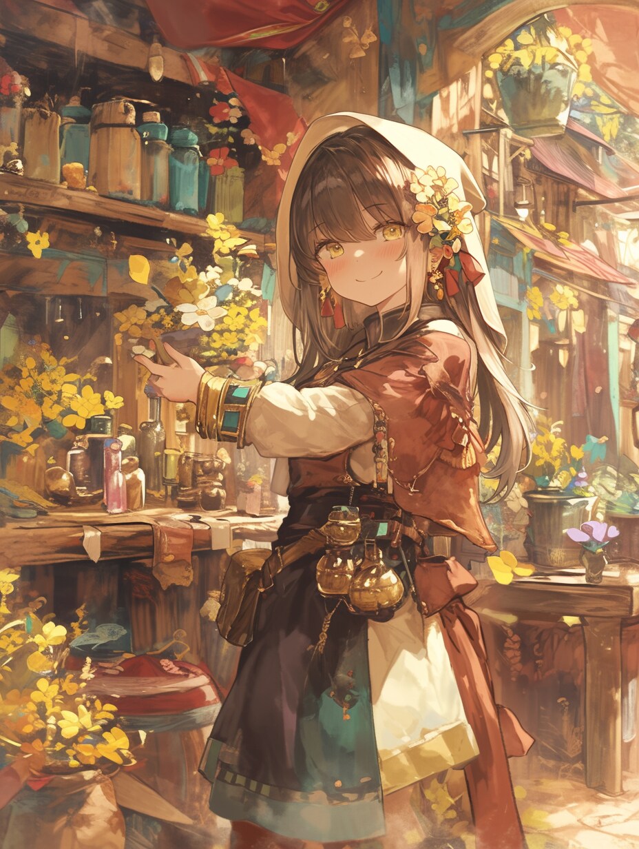 いらっしゃい！　何が必要かな？ | の人気AIイラスト・グラビア