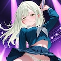 若葉睦がポールダンスして緑のパンツを露出する。 4枚目