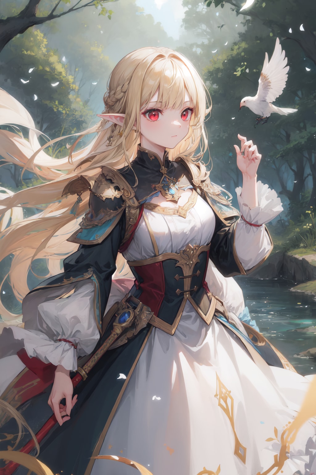 姫エルフ | の人気AIイラスト・グラビア