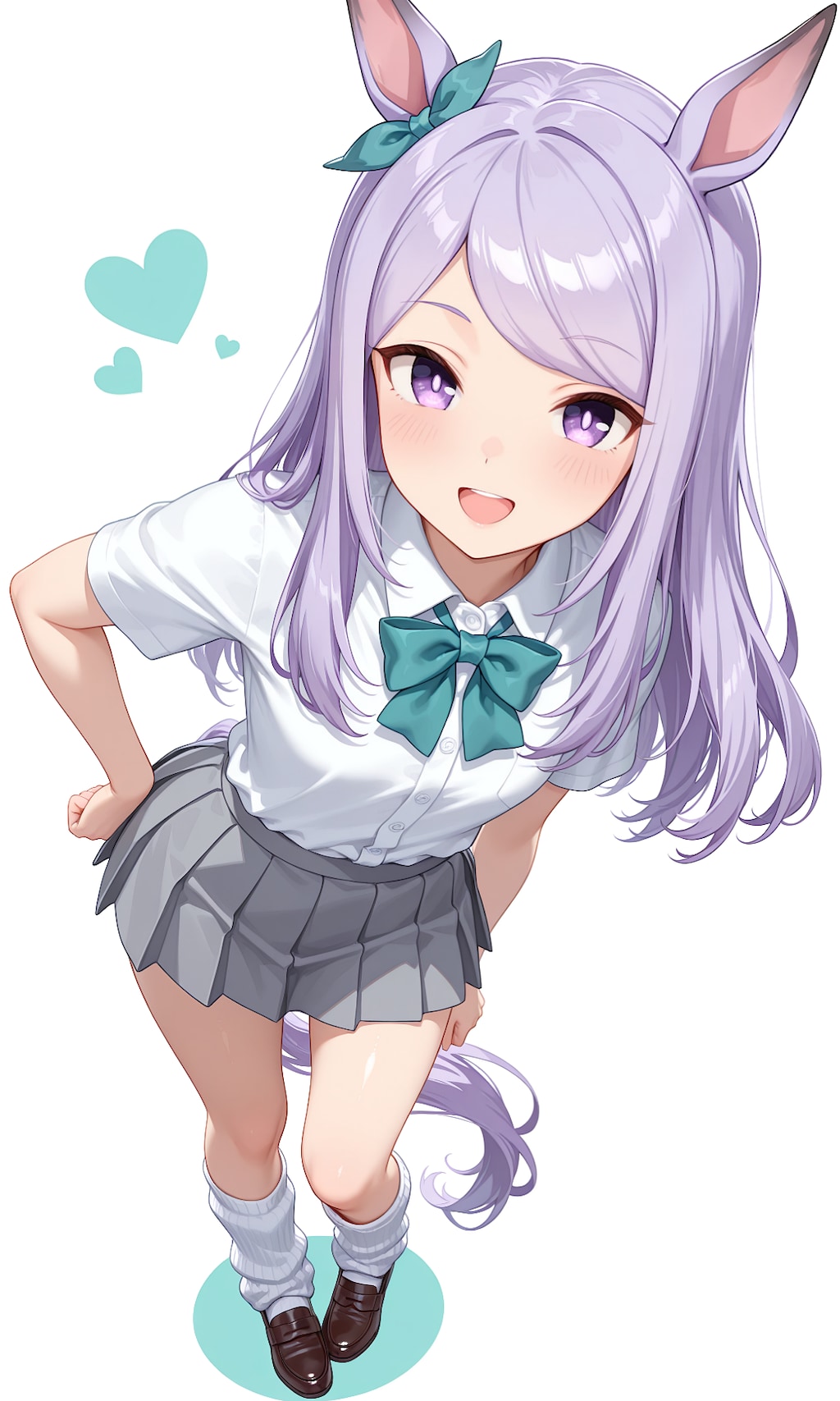マックとスペちゃんのミニスカ制服＆ルーズソックス
