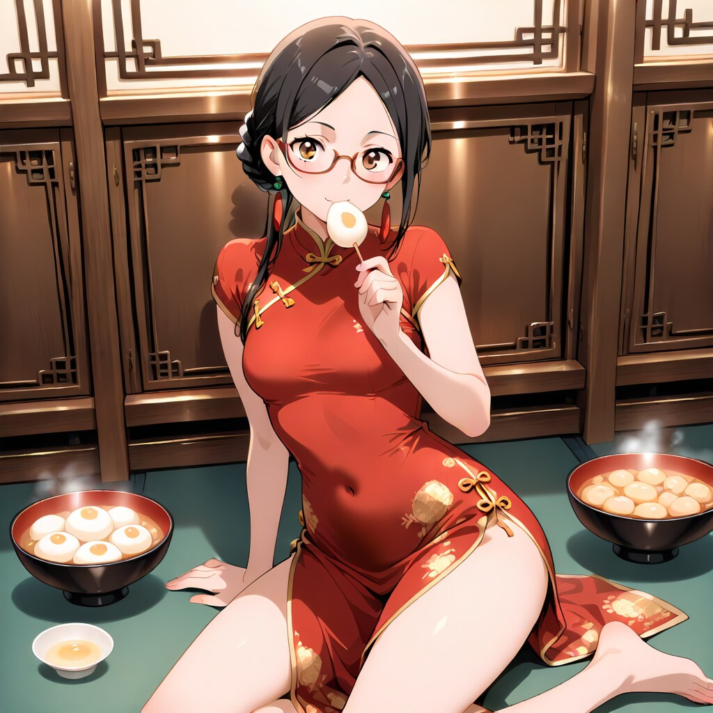 何？……を食べてる？