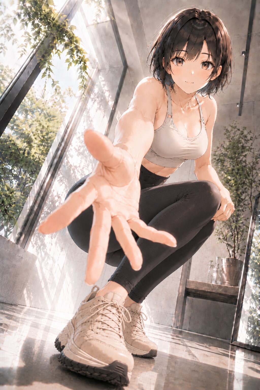 レギンスパンツちゃんひな