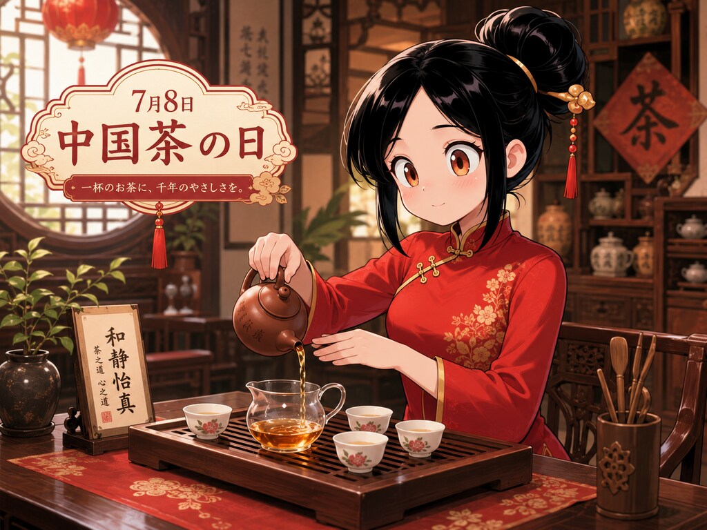 [今日は何の日 7/8] 中国茶の日